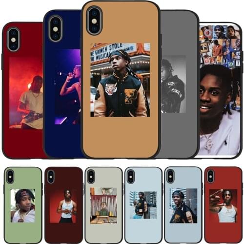 Polo G black Silicone Phone Case For iPhone 12 XR XS Max 5 5S SE 2020 6 6S 7 8 PLUS X 11Pro Max 11 Cover