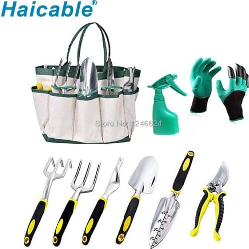 Ergonomic Handle Shovel Anti Skid Multifunctional Gardening Supplies Lightweight Portable Aluminum Alloy Garden Tool Set GA-2