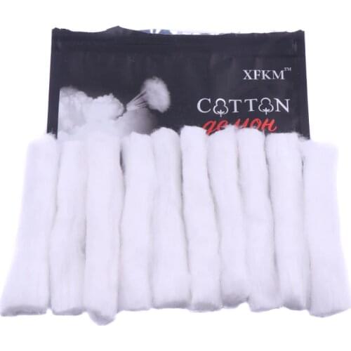 XFKM Devil 1bag/2bags RDA Cotton XFKM Cotton for RBA RDA DIY Coil Atomizer Cotton Bacon Cleaning organic cotton