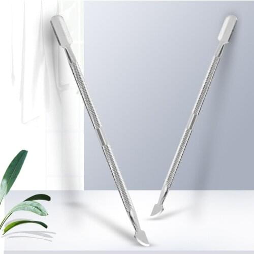 Nail steel push stainless steel double-head pick manicure tool beauty nail push trim nail tool