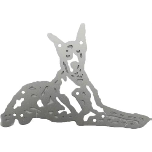 Wolfdog Metal Cutting Dies Stencil DIY Scrapbooking Album Paper Card Template Mold Embossing Craft Decoration