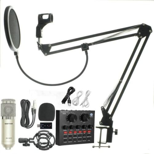Microfone bm 800 Studio Microphone Professional microfone bm800 Condenser Sound Recording Microphone For computer
