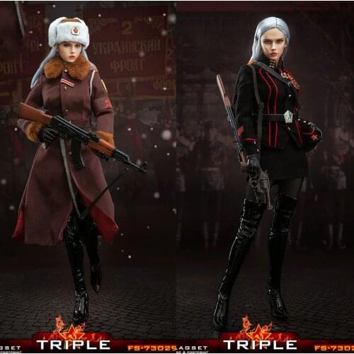 1/6 Soviet Female Officer Soldier Model Katyusha FS73029Flagset World War II Soviet Red Army Red Early Warning