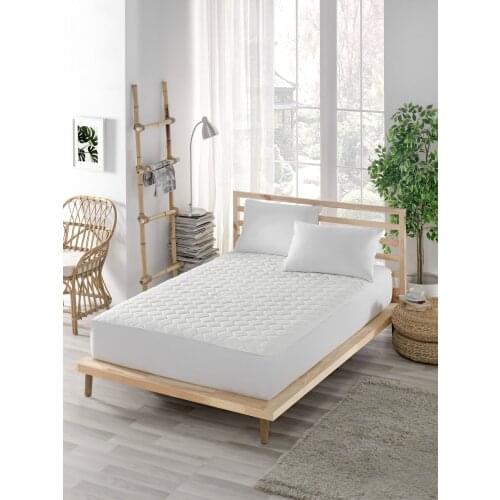 Mattress Protector Waterproof Bed Cover Quilted Embossed Fitted Cotton Baby Kids Adult Crib Incontinence Anti-Mint Wetting