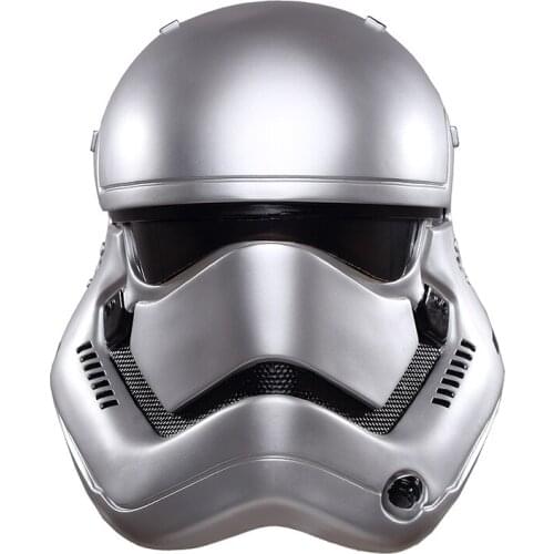 Star Wars The Force Awakens Stormtrooper Helmet Mask Star Wars Helmet PVC White Soldier Cosplay Helmet Halloween Party Mask