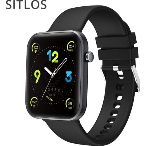 SITLOS P15 Smart Watch 1.69 Inch Men Full Touch Screen IP67 Waterproof Women Smartwatch 2021 for Xiaomi iOS Android Phone