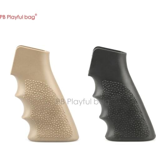 Outdoor sports tactics DIY grip upgrade material thickness ultra thin full plastic grip M4 water bomb gun retrofit ld72