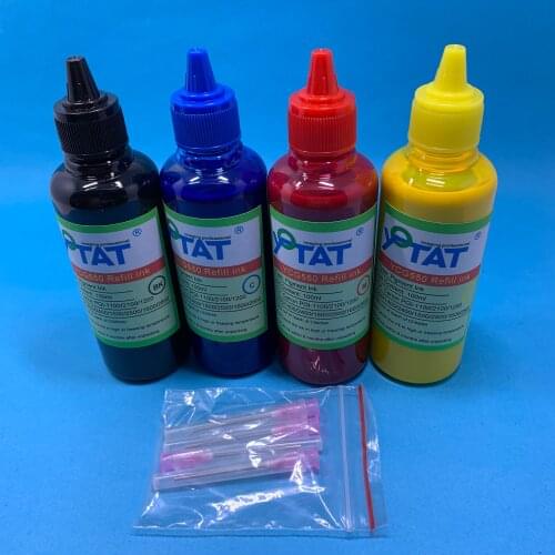 YOTAT 4*100ml Pigment ink for Canon PGI-1500 PGI-2500 for MAXIFY MB2050 MB2350 MB2150 MB2750 IB4050 MB5050 MB5350 MB5150