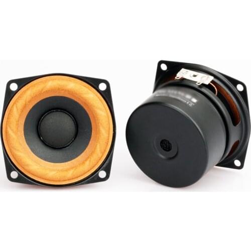 2.5 inch 4Ohm 8Ohm Full Range Audio Speaker 8W Hifi Stereo Loudspeaker 150Hz-20KHz Frequency Response for Desktop Speaker