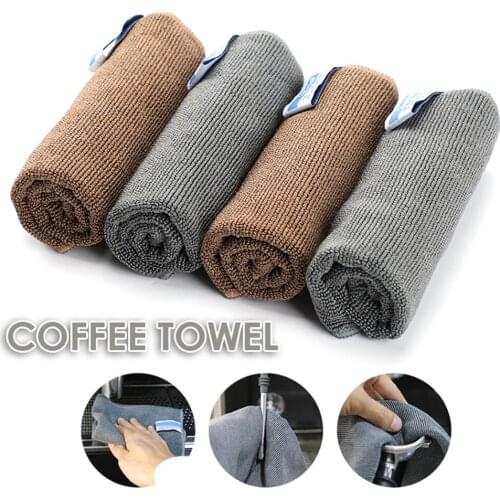 3/4pcs Super Absorbent Towel Barista Towel Rag Bar Coffee Machine Cleaning Cloth Tableware Household Cleaning Towel Kichen Tools