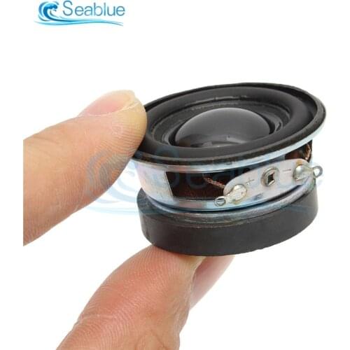 4Ω 3W Audio Portable Speakers Mini Speaker Horn Rubber Gasket Loud Full Range Speaker Diy Electronic Side NdFeB Magnetic Speaker