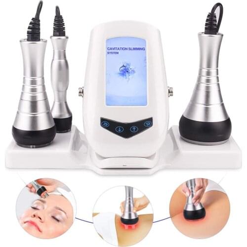 40K Cavitation Ultrasonic Body Massage Machine Weight Loss Anti Cellulite RF Radio Frequency Facial Skin Tighten