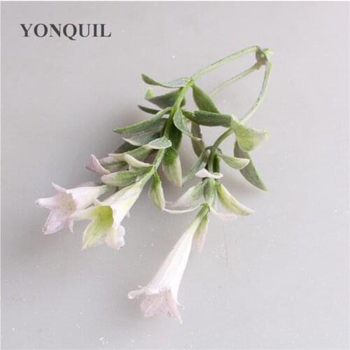 50PCS Artificial Green Leaf Flower For Wedding Home Decoration Foliage DIY Floral Accessories Scrapbooking Craft Fake Flower