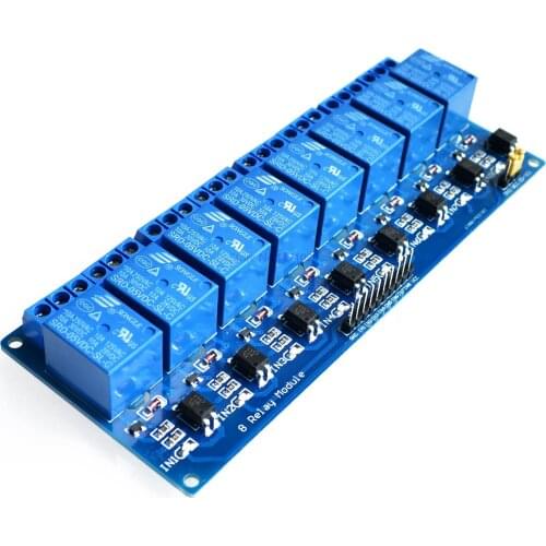 8 channel 8-channel relay control panel PLC relay 5V module for arduino hot sale in stock