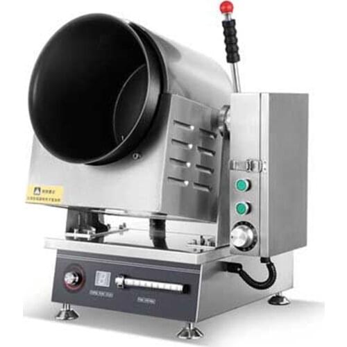 Large Commercial Cooking Machine Automatic Intelligent Cooking Robot Fried Rice Machine Electromagnetic Drum Cooking Pot