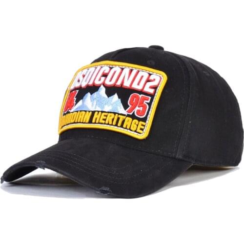 DSQ Brand Baseball cap High Quality Mens and Womens Hats Custom Design DSQ2 Logo Hat Hats Mens Dad Hats