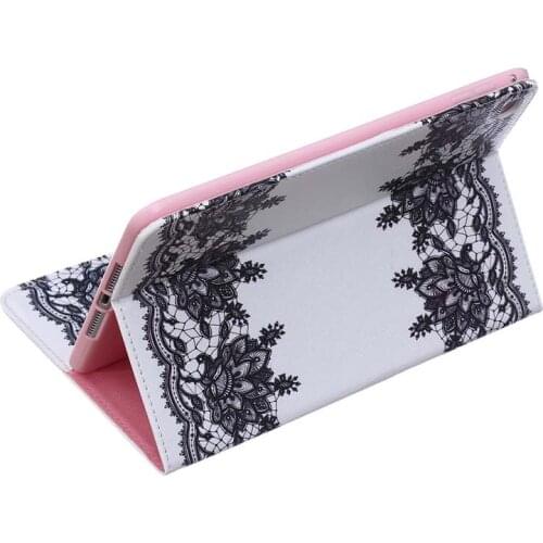 For Apple ipad Mini 4 Gen Case Print Pattern Design Folio PU Leather Cases For Ipad Mini4 7.9 inch Cover Tablet Shell Protector