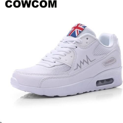 COWCOM Womens Shoes Casual Sports Running Student Cushion Womens Wholesale Sport Fashion Air Comfortable Shoe Sneakers LCH