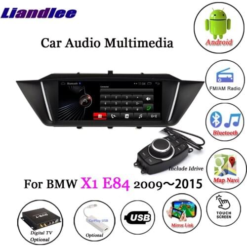 For BMW X1 E84 2009-2015 Car Android 10.0 Player Multimedia Stereo System Carplay Androidauto GPS Navigation 10.2" HD Screen