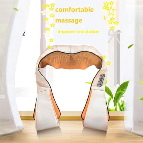 Kneading massage shawl Cervical vertebra massager neck multi-functional household electric shoulder neck waist shawl