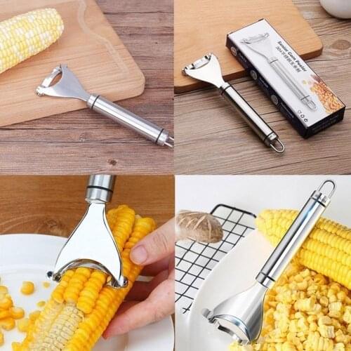 Stainless Steel Corn Stripper Melon Fruit Planing Corn Sheller Thresher