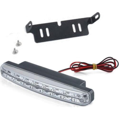 New 8 LED Daytime Running Light Cars DRL The fog Driving Daylight Head drl lamps For Automatic Navigation Lights Singnal Lamp