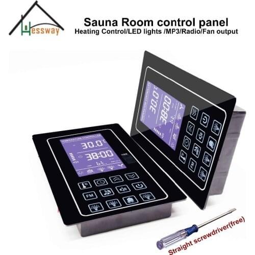 Sauna Steam Room Temperature Control Panel Price with Blue LCD Display