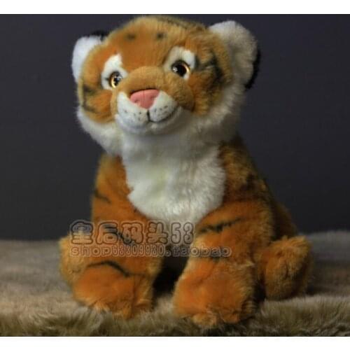 Plush Stuffed Animal Toy Real Life Bengal Tiger Doll Children Birthday Present Toys Shops High Quality