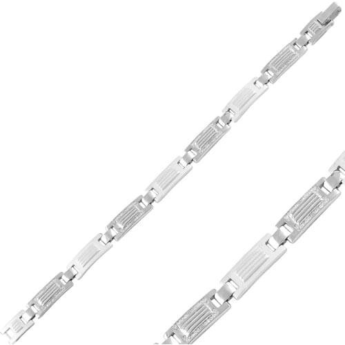 Silver 925 Sterling Zircon Cubic Zirconia Bracelet