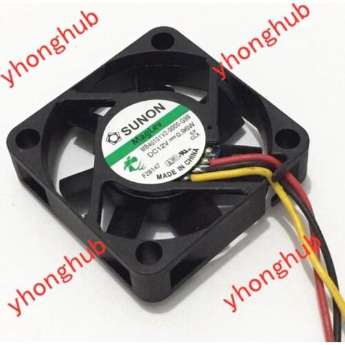 SUNON MB40101V2-0000-G99 DC 12V 0.96W 40x40x10mm Server Cooling Fan