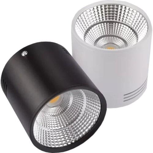 LED Downlights 3W 5W 7W 10W 12W 15W 18W 20W 25W Surface Mounted Ceiling Lamps Spot Light AC85-265V Surface Mounted Down Light