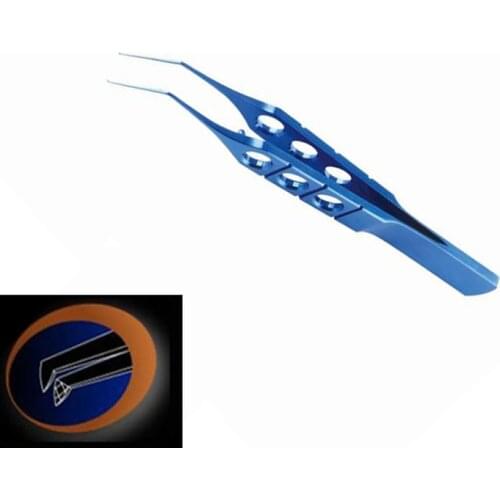 Titanium Surgical Forceps Capsulorhexis Forceps For Ophthalmic Surgical Instruments
