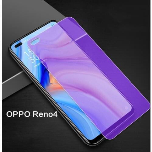 Anti Blue Matte Tempered Glass for OPPO Reno4 Reno 4 5G 4G Reno 4 Lite 4SE 4Z 4F 5G Screen Protector Cover Glass No Fingerprint