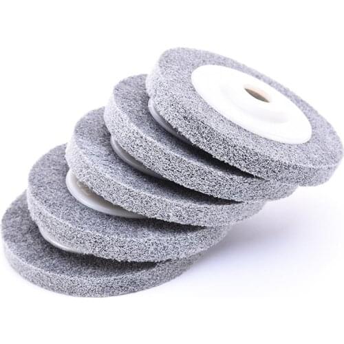 1pc Nylon Grinding Disc 7P 180# Wheel 100 x 12 x 16mm For Metal Wood Polishing on Angle Grinder