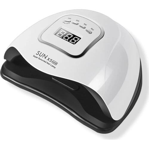 180W SUNX5 MAX 57 LEDS Nail Lamp Manicure UV LED Ice Lamp For Nail High Power Nail Dryer For Quick Drying All Gel Polish