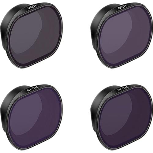 4pcs/set ND CPL filters ND4+ND8+ND16+ND32 / ND8+ND16+ND32+CPL Optical filters for DJI FPV drone Quadcopter accessories