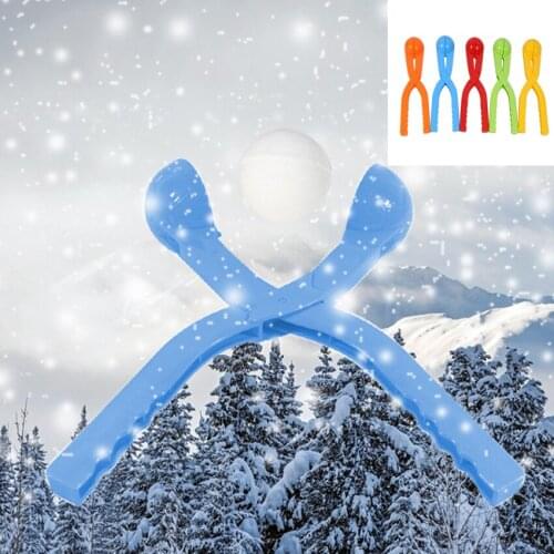 New Hot Sale Kids Child Winter Snowball Maker Sand Mold Tool Snowball Fight Snow Ball Scoop Maker Clip Outdoor Sports Toys