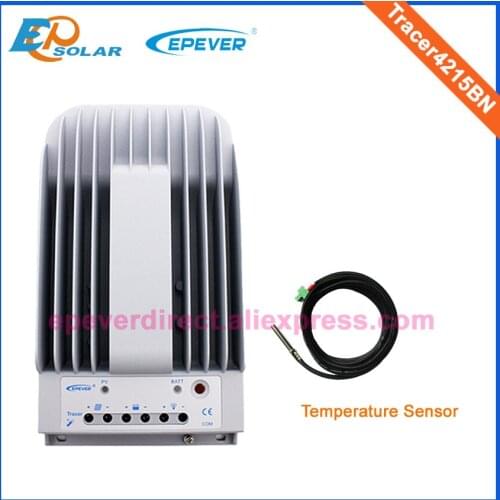12v 24v auto work solar battery controller Tracer4215BN Max PV input 150v with temperature sensor 40A 40amp