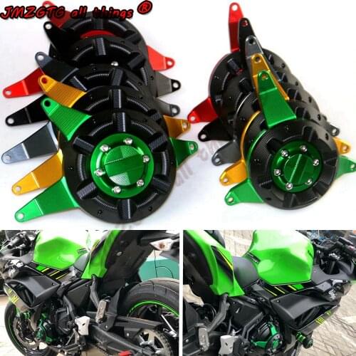 Motorcycle Engine Case Slider Cover Protectors For KAWASAKI Ninja650 Z650 2017-2019 Engine Covers Protectors