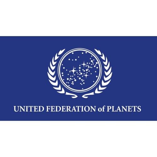 3X5 Ft United Federation Of Planets Flag Polyester Printed Flags and Banners for Decor