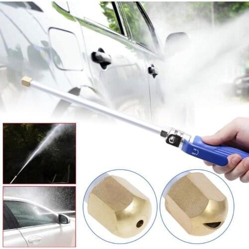 High Pressure Power Washer Spray Nozzle Water Hose Wands Water Jet Power Spray Nozzle for Car Home Washing Garden Plant Watering