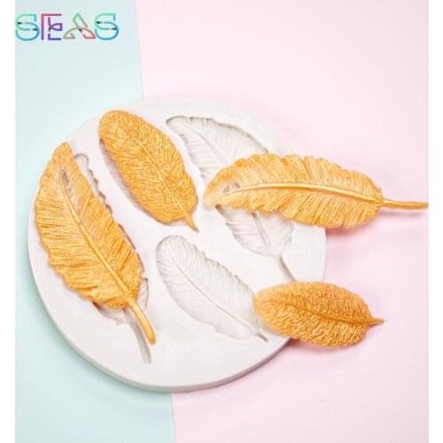 Leaves Silicone Mold Cake Baking Molds Biscuit Maker Pastry Tools Accessories DIY Chocolate Molds Kitchen Tools