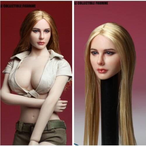 1/6 Collectible Figures Accessories Chloë Grace Moretz Head Sculpt For 12" Action Figure Doll,Body & Clothes Not Included B0173