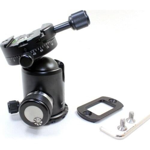 FITTEST ZJ 360 Panoramic Panorama Head Quick Release Plate For Camera Tripod Ball Head