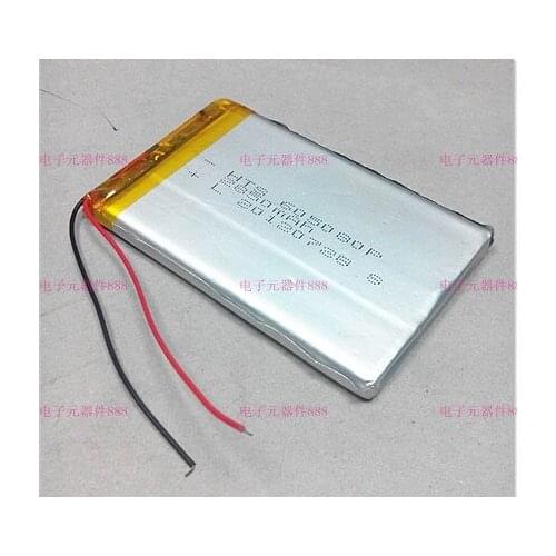 3.7V 605080 lithium polymer batteries 3000MAH 7 inch tablet computer batteries A spot Rechargeable Li-ion Cell Rechargeable Li-i