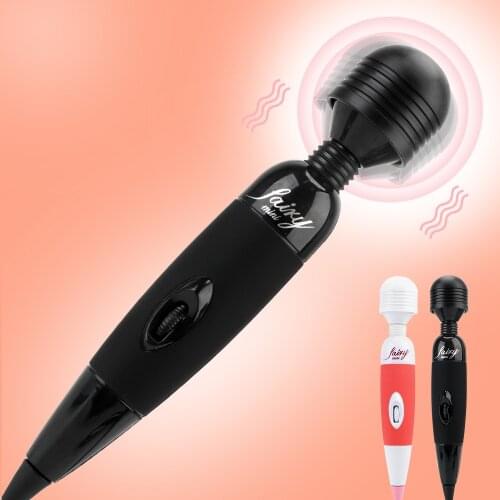 Multi-Speed Magic Wand Massager Female Masturbator Adult Sex Toys for Women Powerful AV Vibrator Clit Stimulation Body Massage