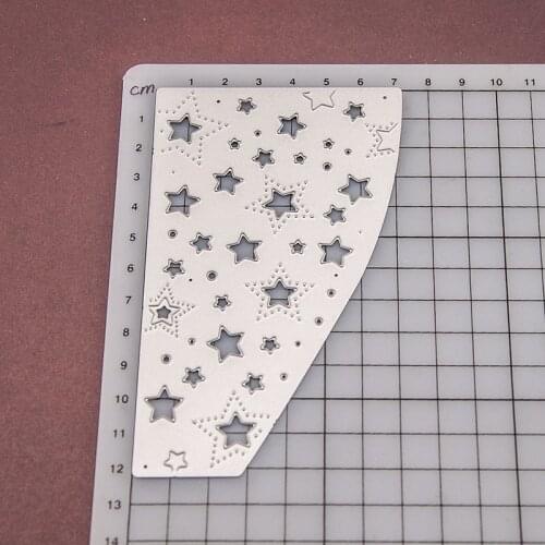 Irregular Frame Metal Dies Scrapbooking Metal Cutting Dies Craft Stars Background Die Cut Embossing Card Make Stencil Frame