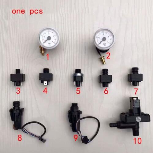 Wire mouth gas wall-mounted boiler water pressure gauge For various brands of wall-hung boilers steam coffee machines