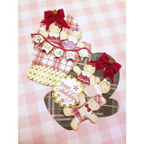 YPP CRAFT Christmas Gloves Metal Cutting Dies Stencils for DIY Scrapbooking/photo album Decorative Embossing DIY Paper Cards