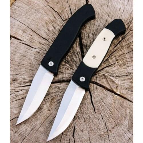 Prote Folding Knife MP5 9cr14 Blade Single Action Tactical Rescue Pocket Hunting Protable Knife EDC Survival Tool Knives